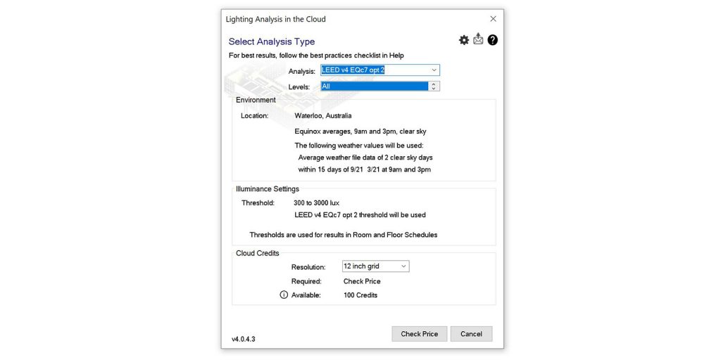 Autodesk Insight lighting analysis | Parametric Monkey