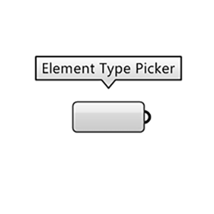 RhinoInside element type picker