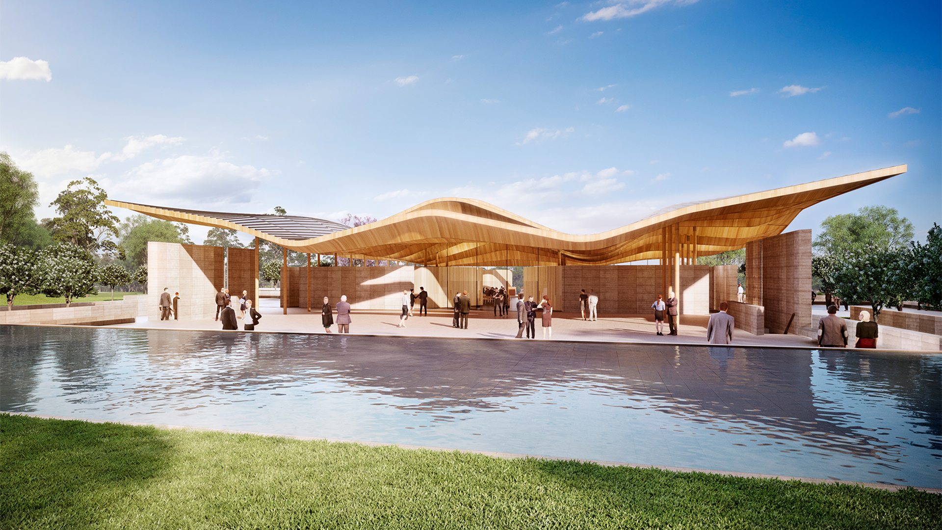 Macarthur Memorial Park chapel